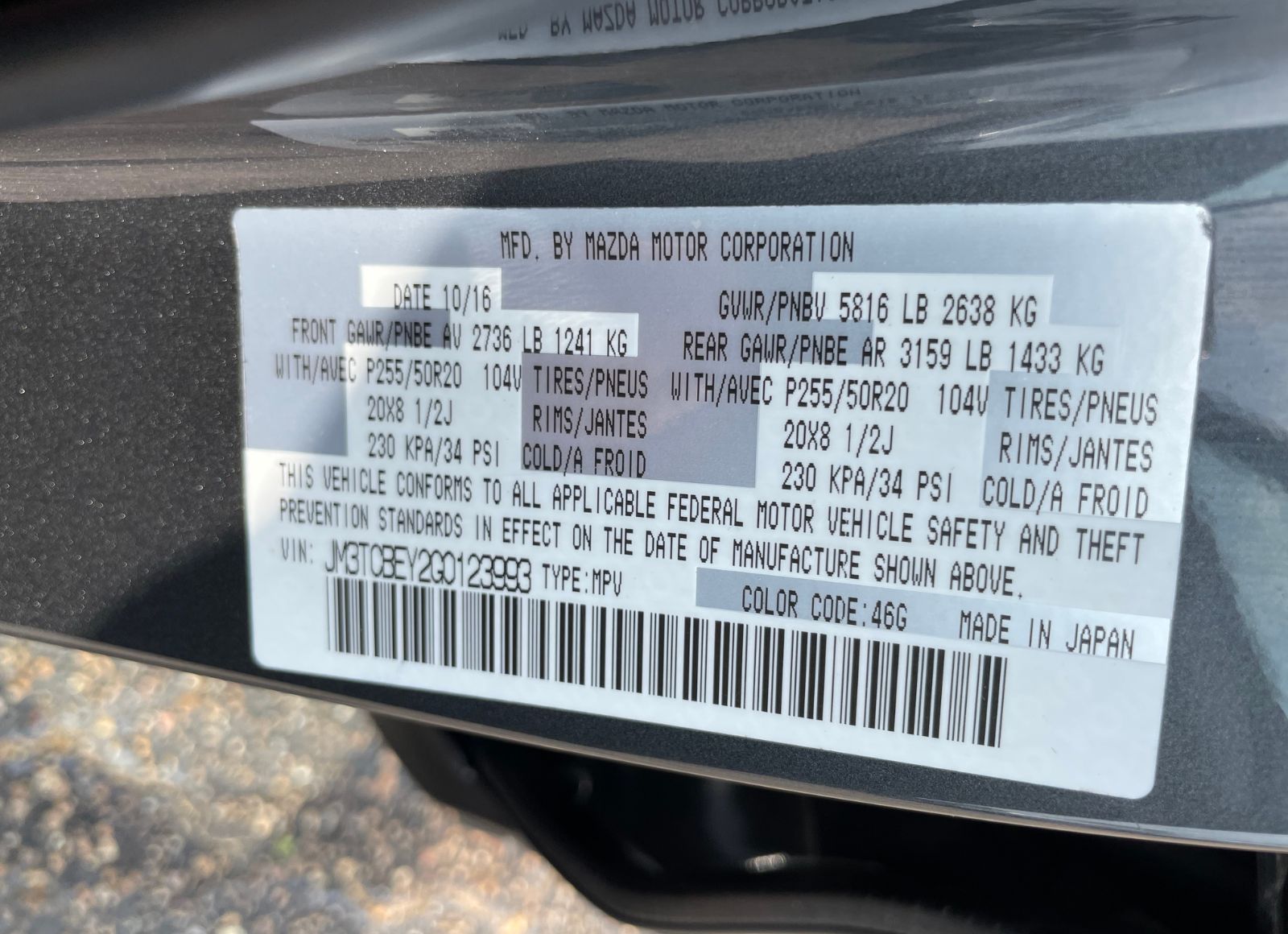 確認用ページ 2016 Mazda CX-9 Signature AWD for Sale | Southern Import…